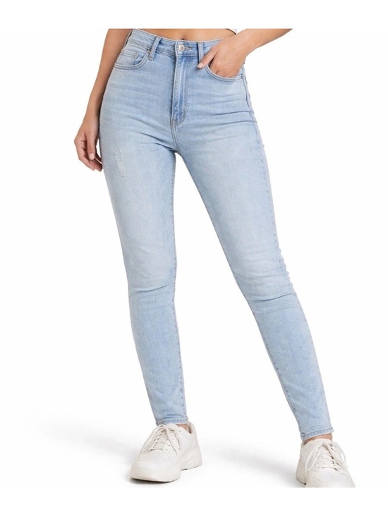 Banana Republic Denim - Banana Republic High Rise Skinny Jeans 28 Light Wash Distressed Size 6